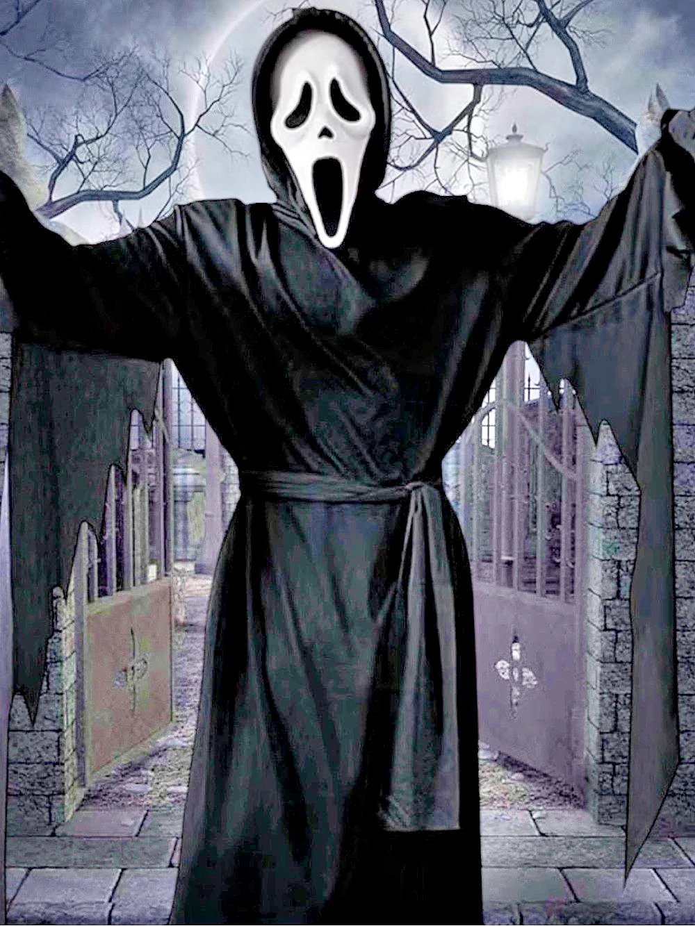 Fun World Ghost Face Adult Halloween Costume